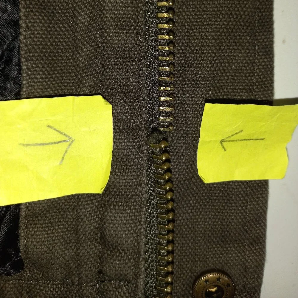 CANVAS CONCEALED CARRY JACKET - Moss | 2XL - Picture 10 of 11